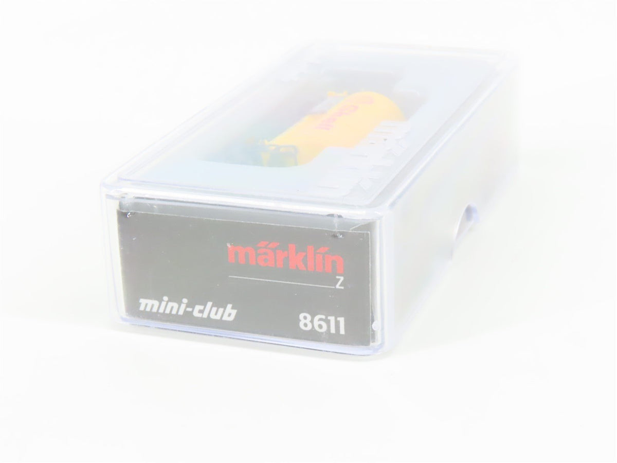Z Scale Marklin Mini-Club 8611 Shell Oil Tank Car #072 4 418-7