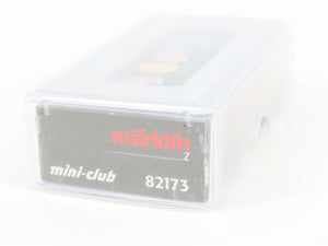 Z Scale Marklin Mini-Club 82173 Flat Car w/ Wine Barrel Load & Brakeman's Cab