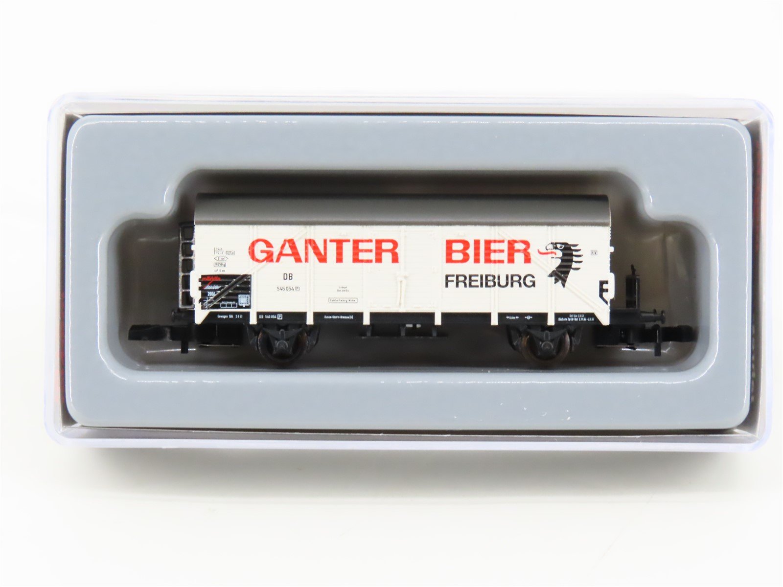 Z Scale Marklin Mini-Club 2004 Insider 80314 DB German Ganter Bier Reefer