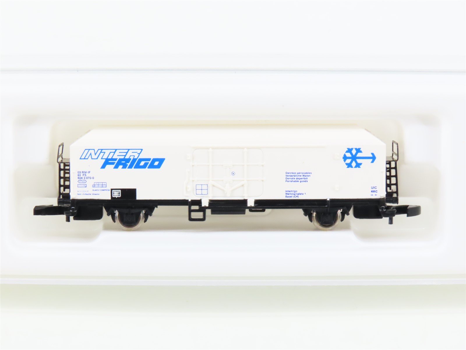 Z Scale Marklin Mini-Club 82161 Inter Frigo Reefer #824 3 070-0