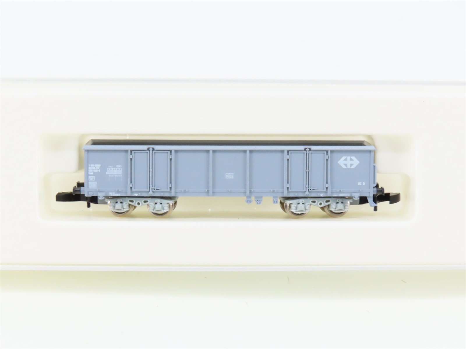 Z Scale Marklin Mini-Club 8651 SBB-CFF Swiss Railway Gray Open Gondola