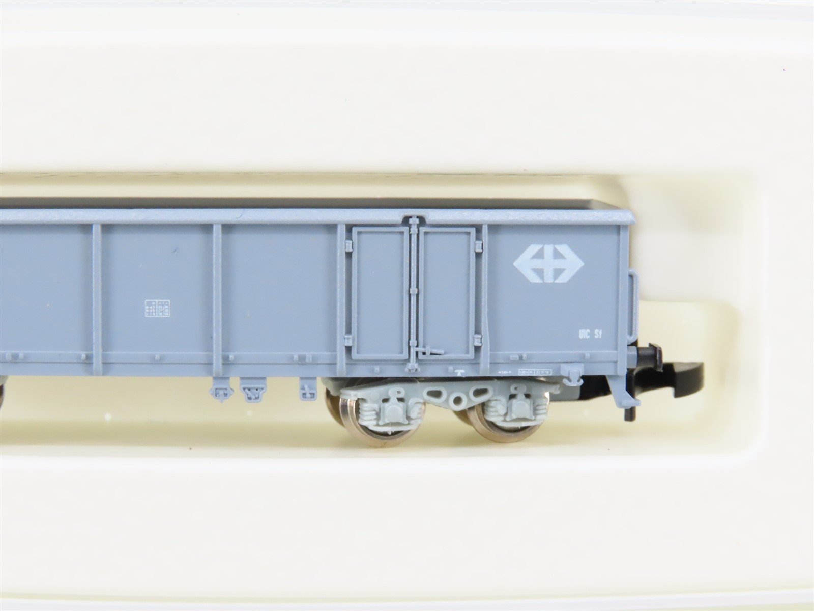 Z Scale Marklin Mini-Club 8651 SBB-CFF Swiss Railway Gray Open Gondola