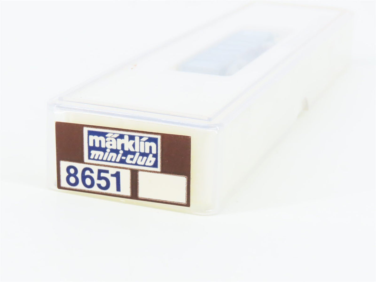 Z Scale Marklin Mini-Club 8651 SBB-CFF Swiss Railway Gray Open Gondola