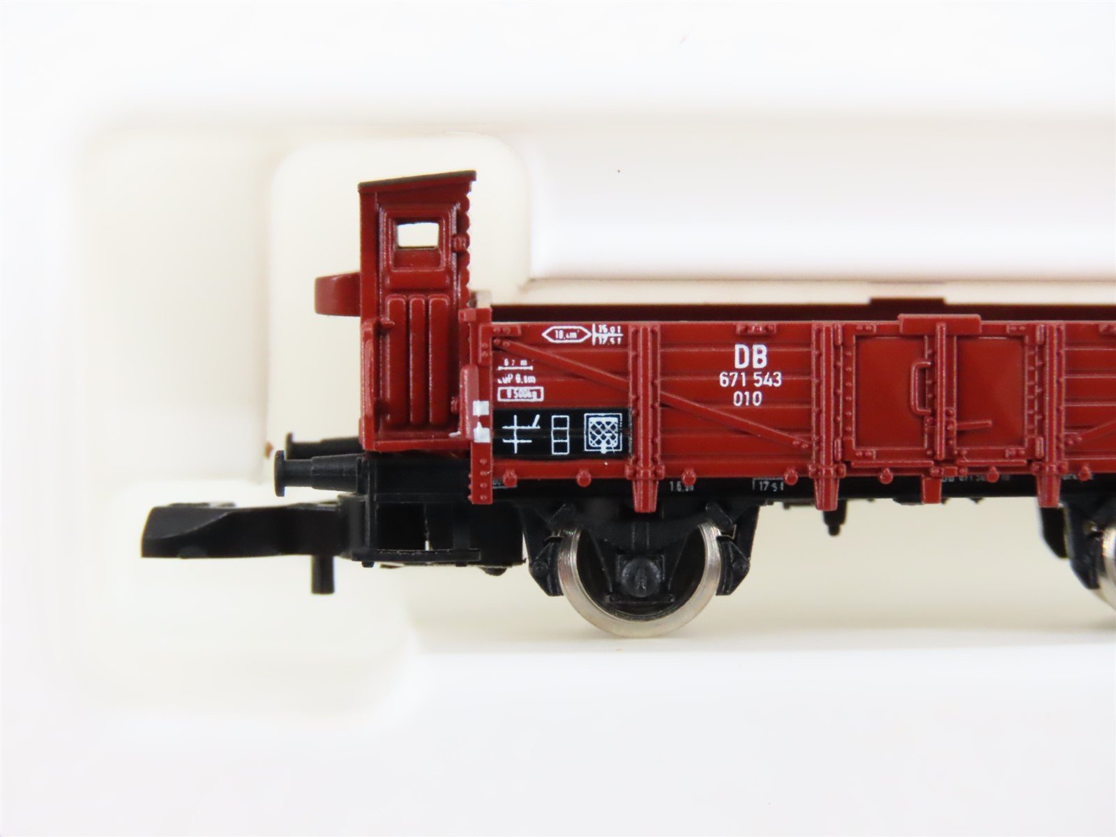 Z Scale Marklin Mini-Club 82322 DB Deutsche Bahn Gondola w/ Brakeman's Cab