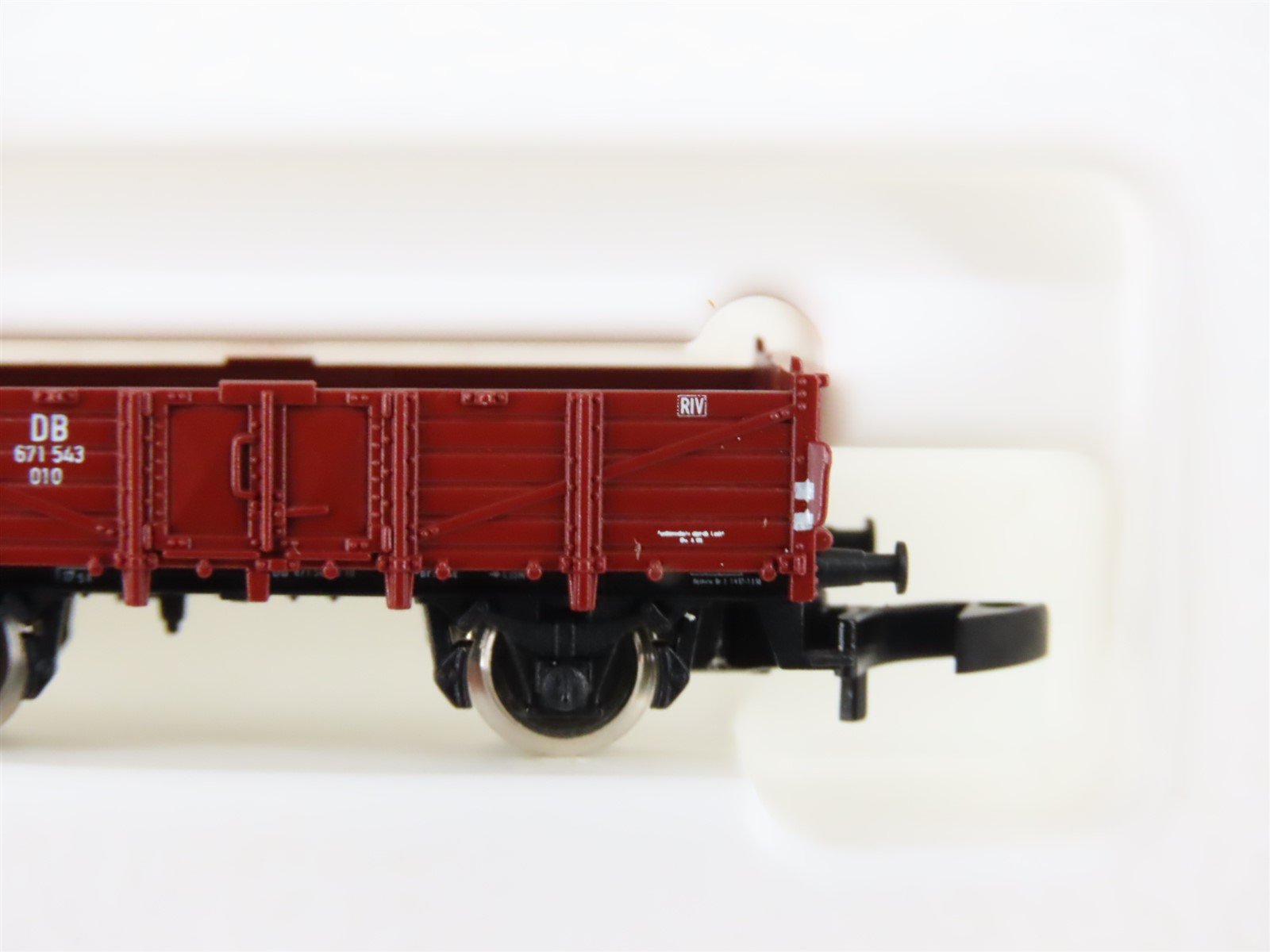 Z Scale Marklin Mini-Club 82322 DB Deutsche Bahn Gondola w/ Brakeman's Cab