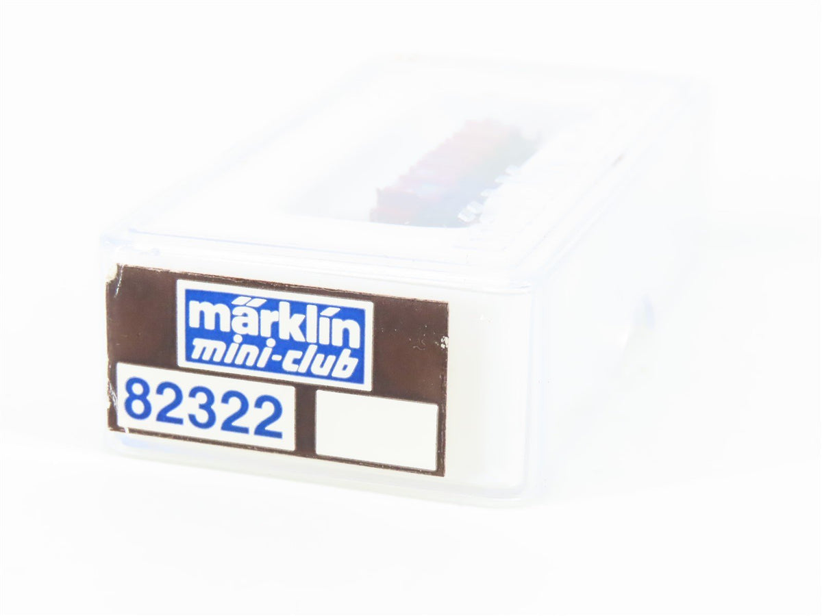 Z Scale Marklin Mini-Club 82322 DB Deutsche Bahn Gondola w/ Brakeman&#39;s Cab