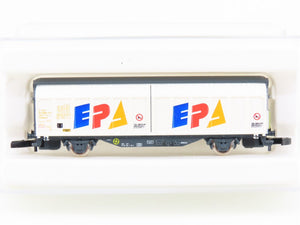 Z Scale Marklin Mini-Club 82381 SBB-CFF Swiss Railway EPA Sliding Door Box Car