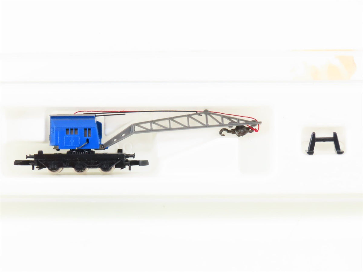 Z Scale Marklin Mini-Club 8621 German Railway Rotating Crane Car