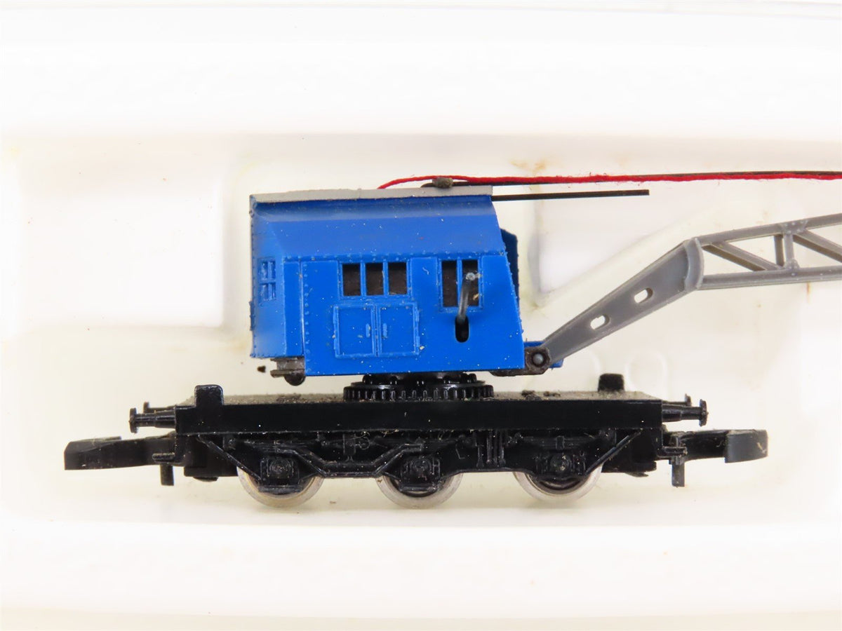Z Scale Marklin Mini-Club 8621 German Railway Rotating Crane Car