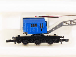Z Scale Marklin Mini-Club 8621 German Railway Rotating Crane Car