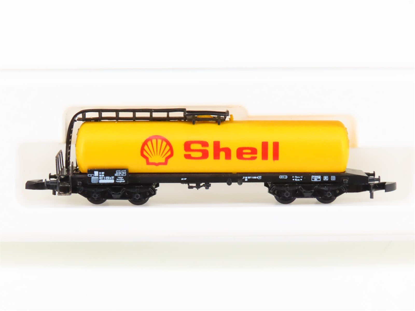 Z Scale Marklin Mini-Club 8625 Shell Oil Tank Car #007 5 650