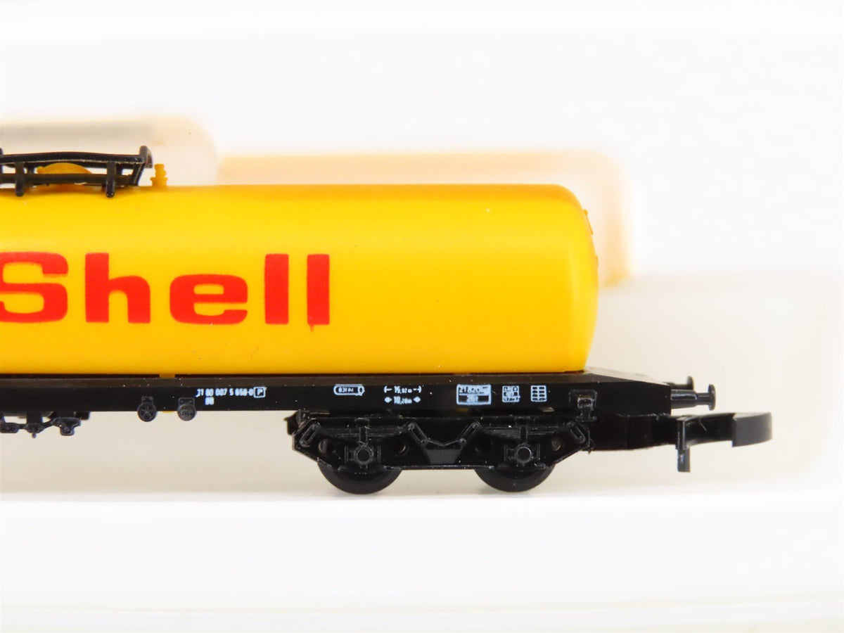 Z Scale Marklin Mini-Club 8625 Shell Oil Tank Car #007 5 650