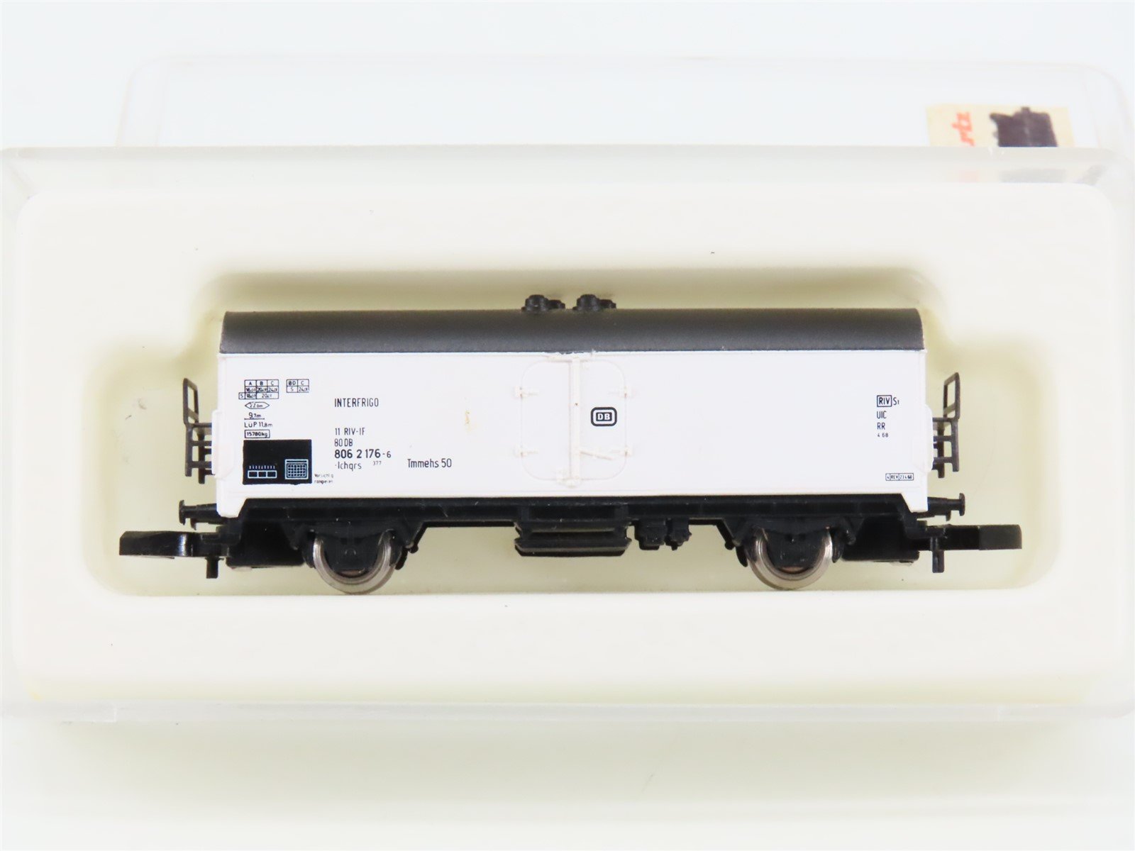 Z Scale Marklin Mini-Club 8600 DB Deutsche Bahn Interfrigo Reefer #806 2 176-6