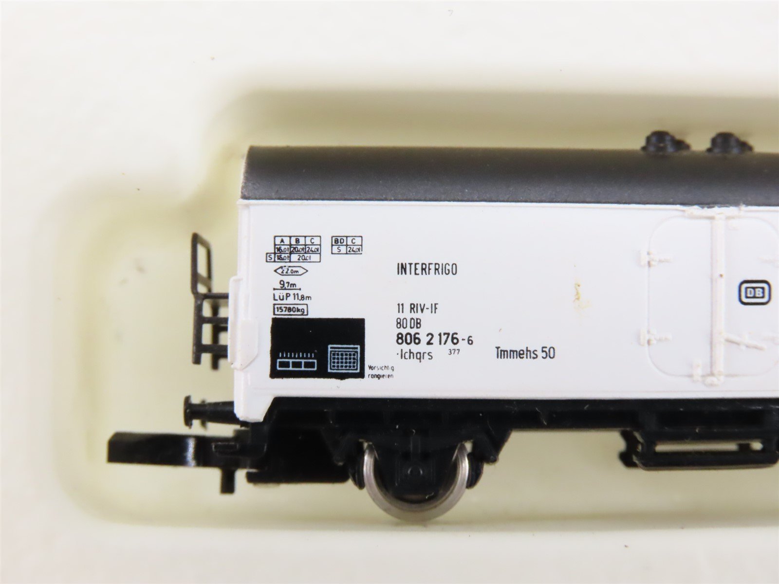 Z Scale Marklin Mini-Club 8600 DB Deutsche Bahn Interfrigo Reefer #806 2 176-6