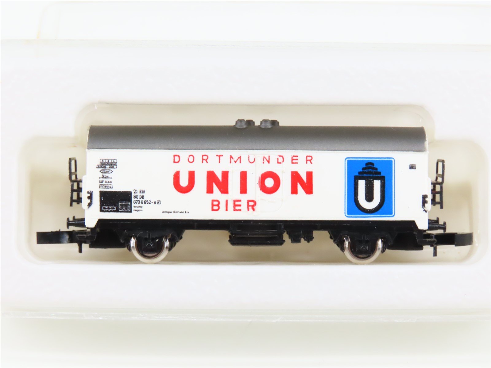 Z Scale Marklin Mini-Club 8601 Dortmunder Union Bier Reefer #073 0 652-9