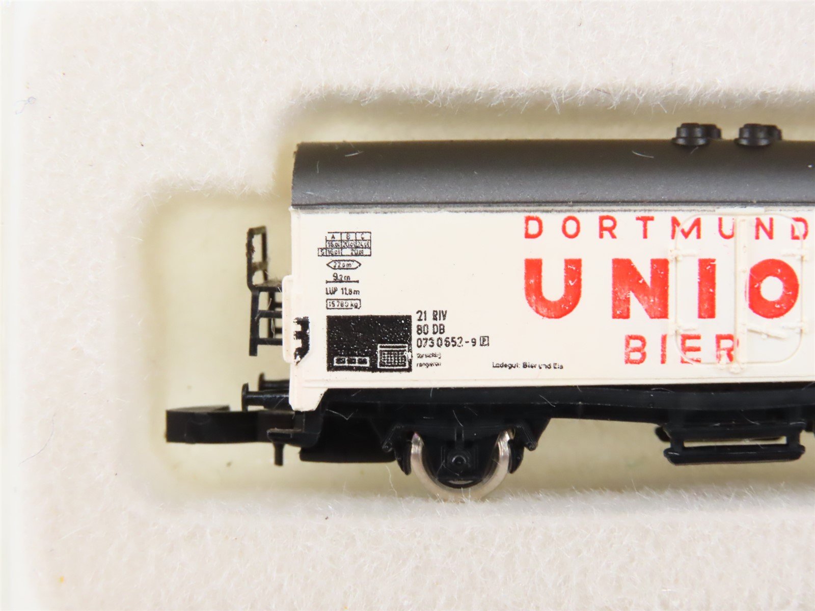 Z Scale Marklin Mini-Club 8601 Dortmunder Union Bier Reefer #073 0 652-9