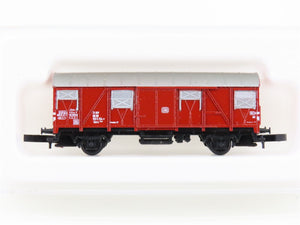 Z Scale Marklin Mini-Club 8605 DB Deutsche Bahn Closed Goods Box Car #1555 154-7