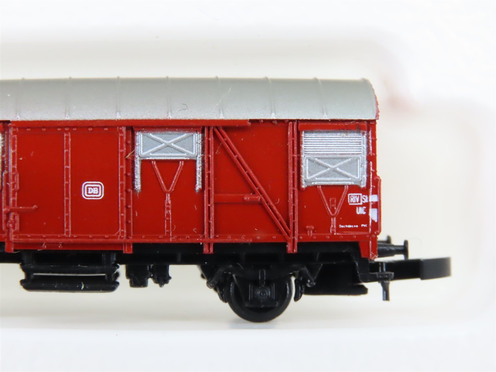 Z Scale Marklin Mini-Club 8605 DB Deutsche Bahn Closed Goods Box Car #1555 154-7