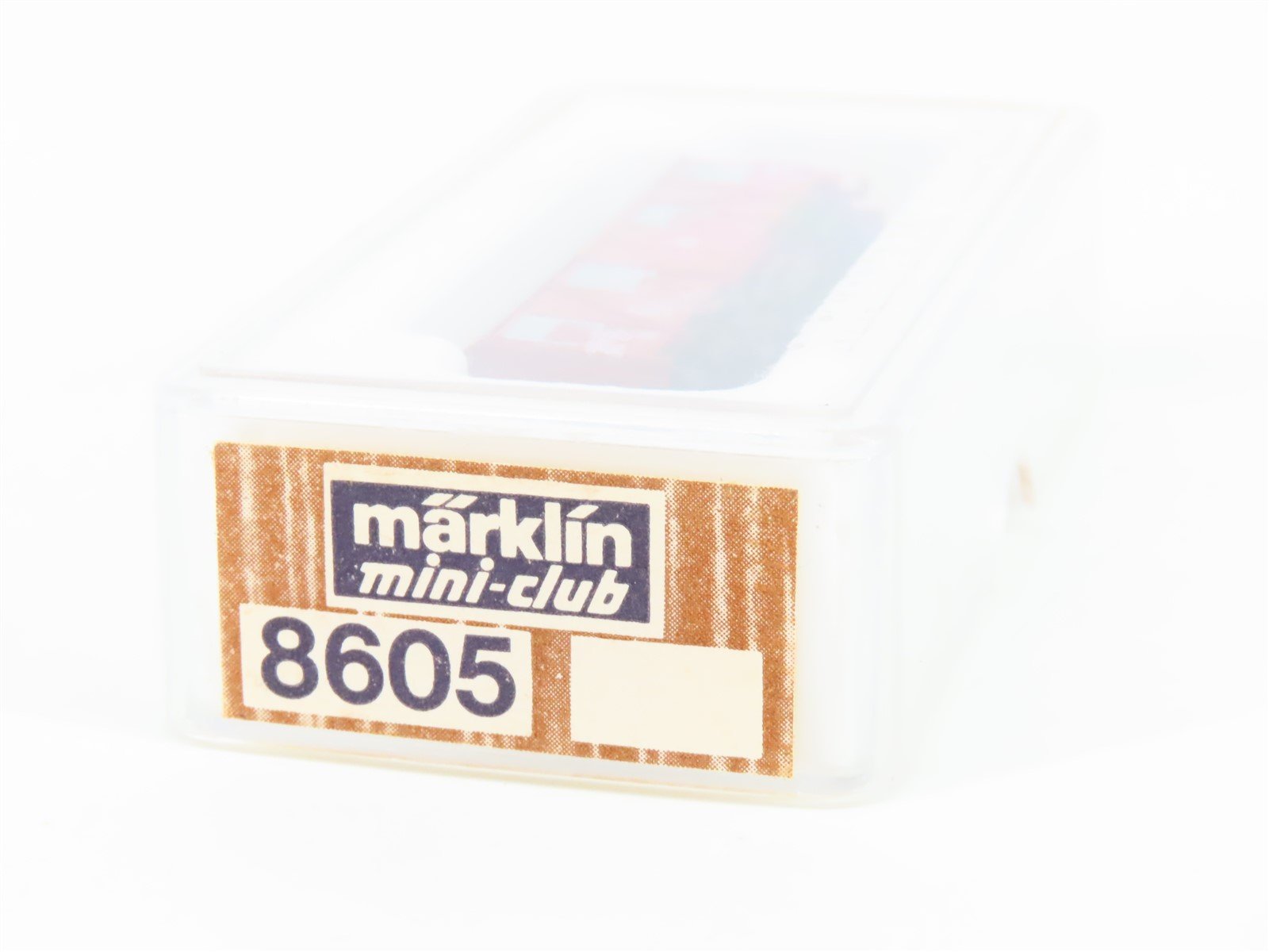 Z Scale Marklin Mini-Club 8605 DB Deutsche Bahn Closed Goods Box Car #1555 154-7