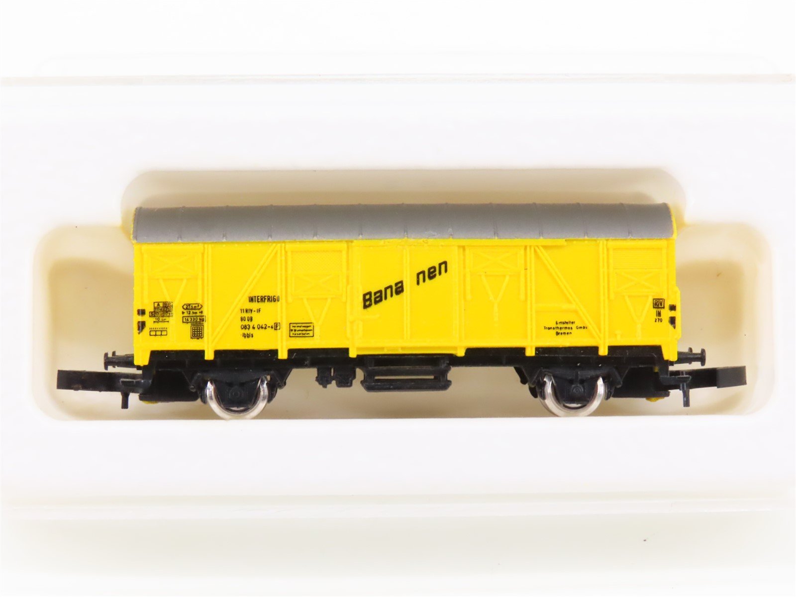 Z Scale Marklin Mini-Club 8606 Bananen Interfrigo Reefer #083 4-042-4