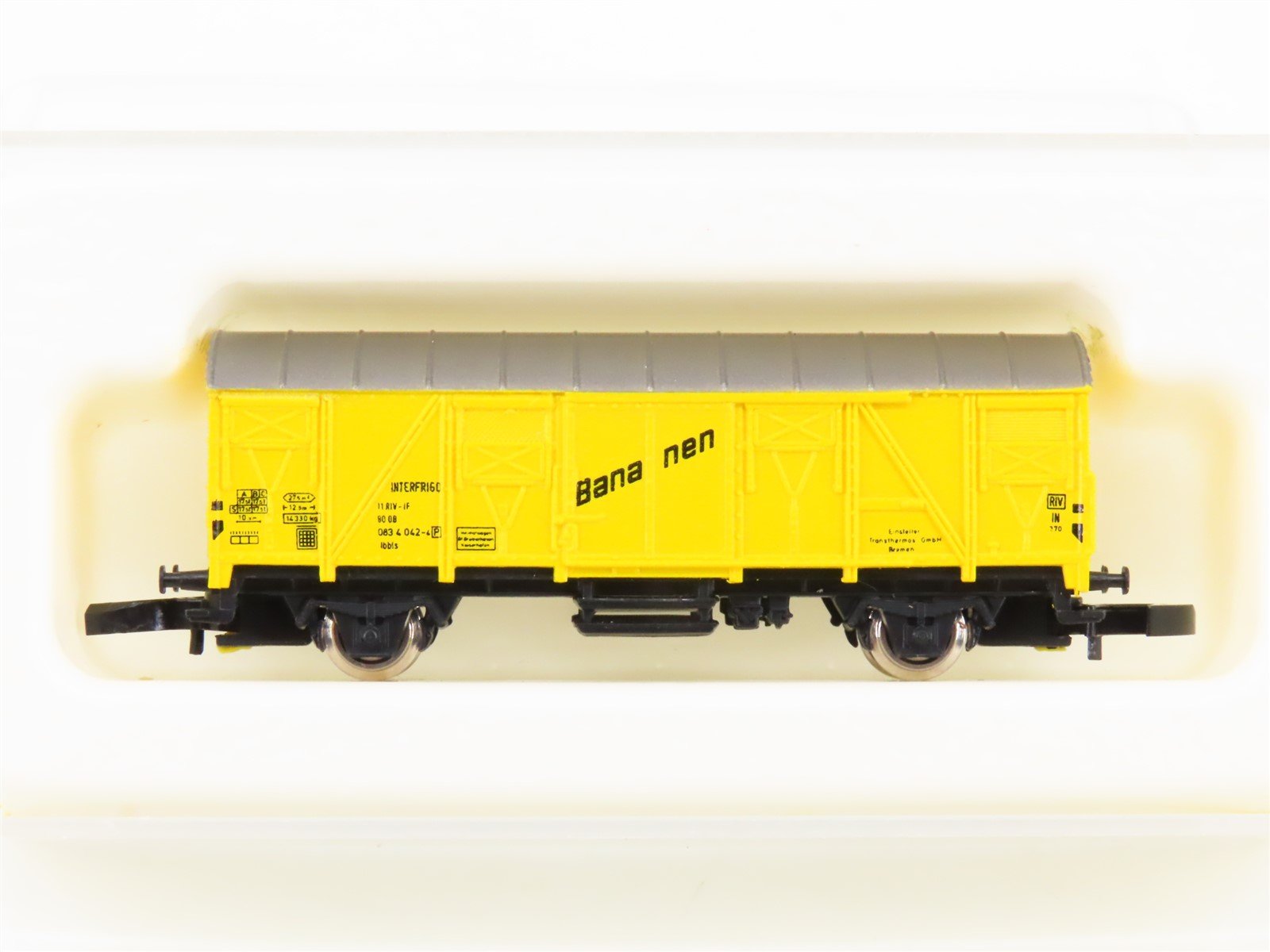 Z Scale Marklin Mini-Club 8606 Bananen Interfrigo Reefer #083 4 042-4