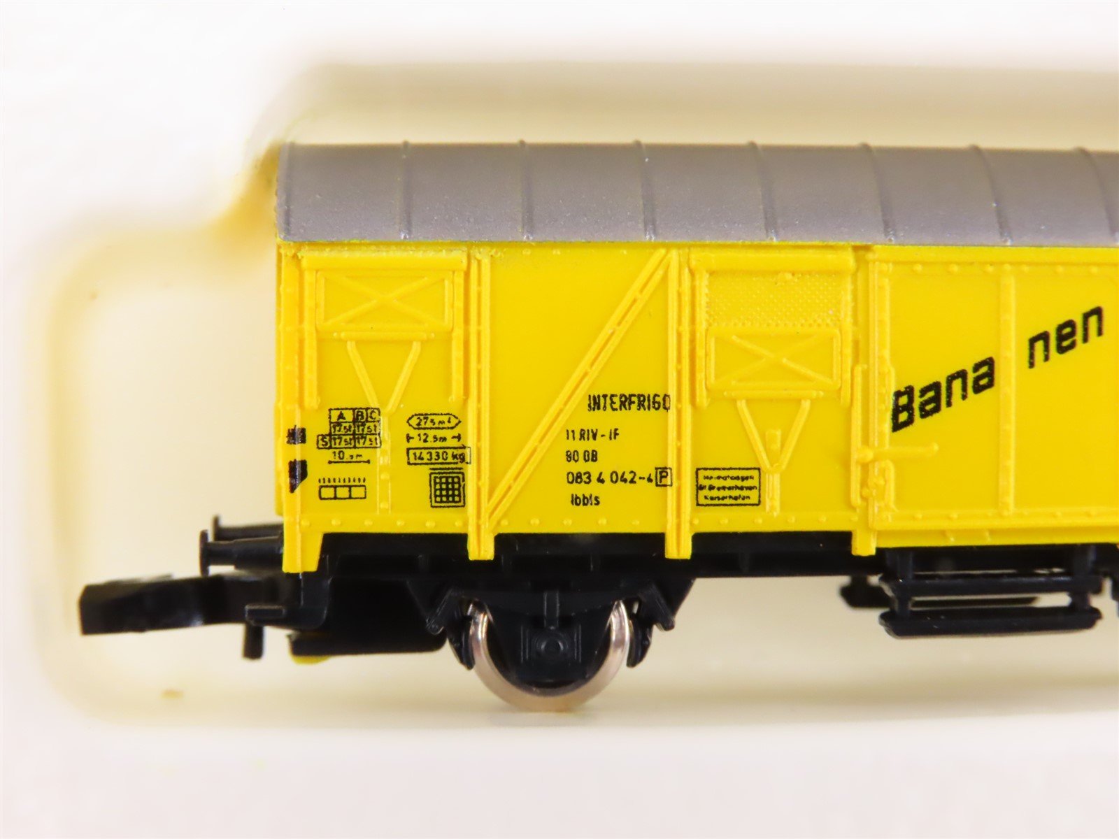 Z Scale Marklin Mini-Club 8606 Bananen Interfrigo Reefer #083 4 042-4
