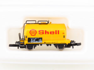 Z Scale Marklin Mini-Club 8611 Shell Oil Tank Car #0724 418-7