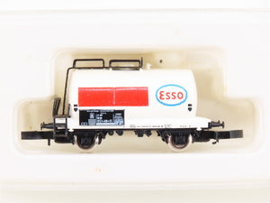 Z Scale Marklin Mini-Club 8612 Esso Oil Tank Car #072 4 418-7