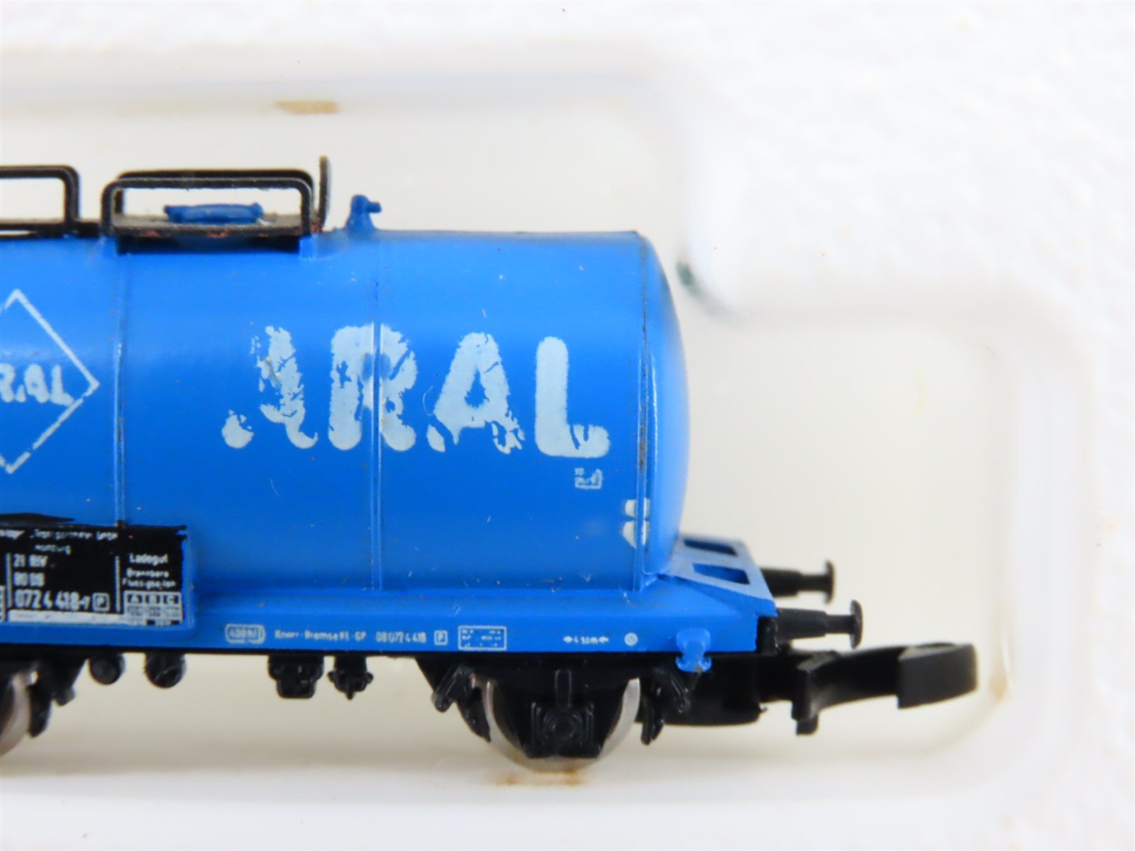 Z Scale Marklin Mini-Club 8613 Aral Tank Car #072-4 418-7