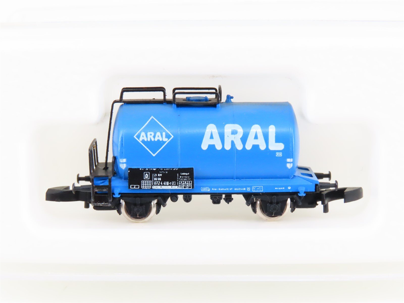 Z Scale Marklin Mini-Club 8613 Aral Tank Car #072 4 418-7