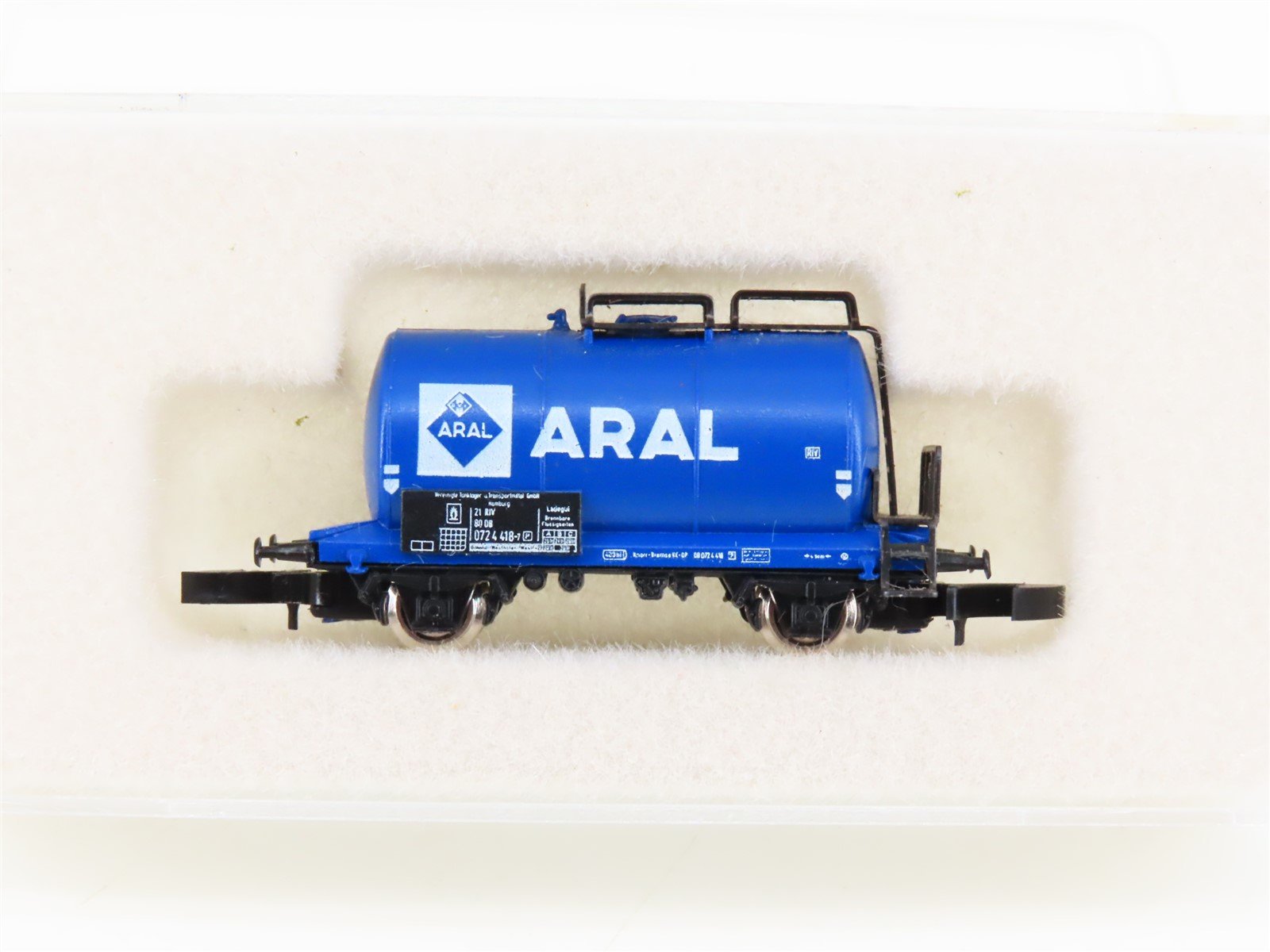 Z Scale Marklin Mini-Club 8613 Aral Tank Car #072-4-418-7
