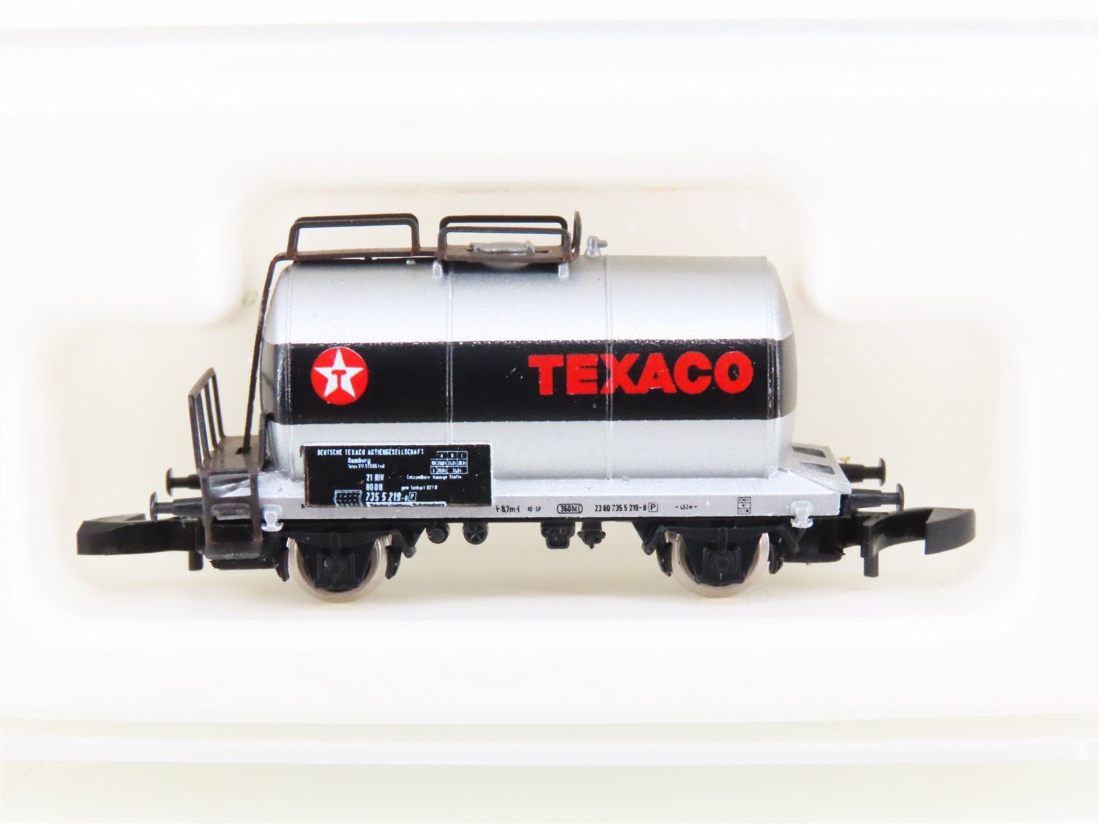 Z Scale Marklin Mini-Club 8629 Texaco Tank Car #735 5 219-8
