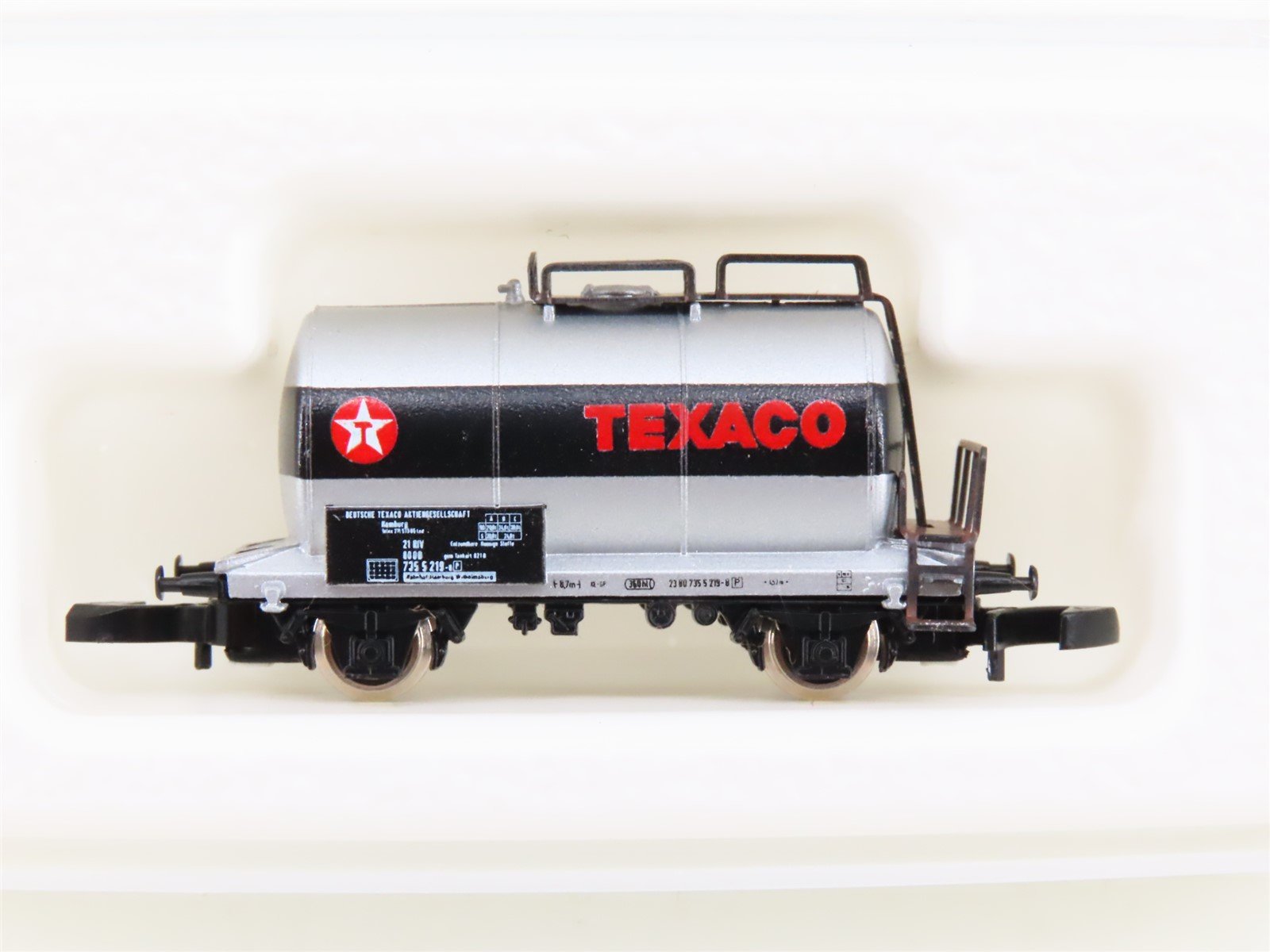 Z Scale Marklin Mini-Club 8629 Texaco Tank Car #735 5-219-8