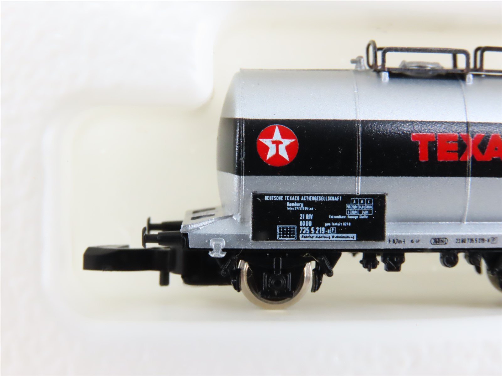 Z Scale Marklin Mini-Club 8629 Texaco Tank Car #735 5-219-8