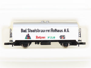 Z Scale Marklin Mini-Club 8646 Bad. Staatsbrauerei Rothaus A.G. Reefer