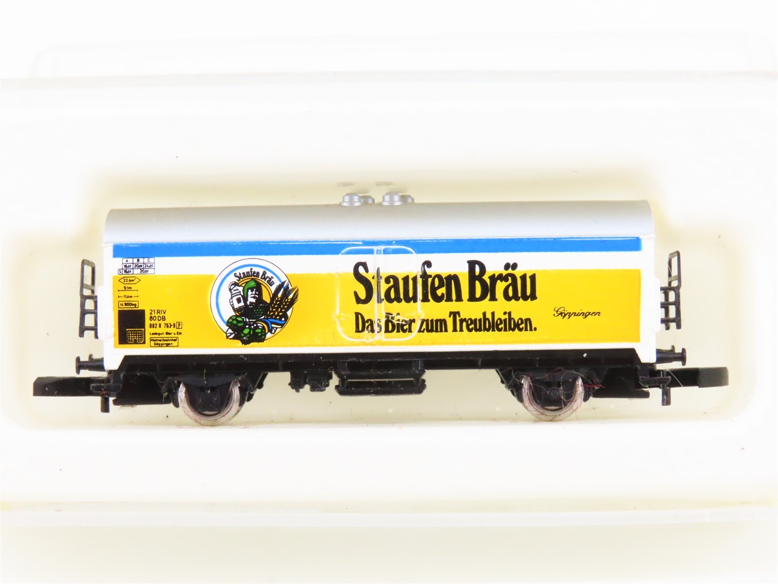 Z Scale Marklin Mini-Club 8647 Staufen Brau Beer Reefer