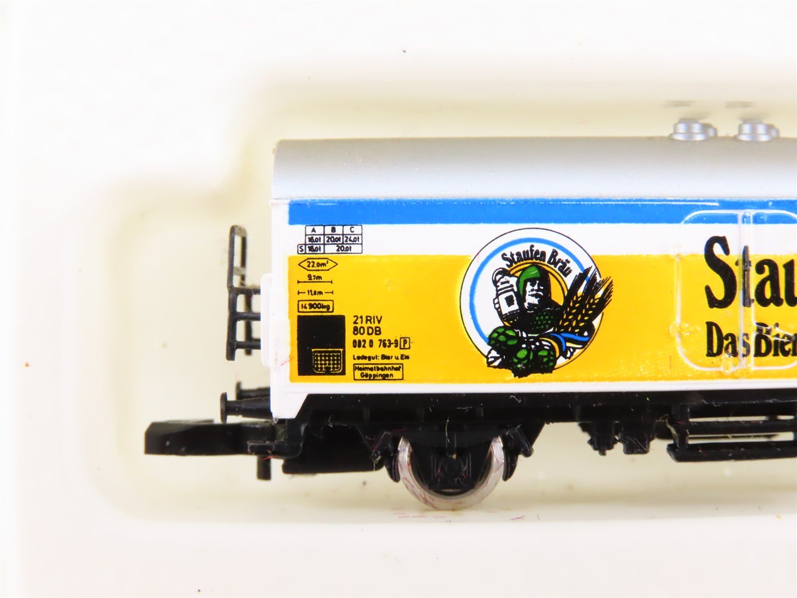 Z Scale Marklin Mini-Club 8647 Staufen Brau Beer Reefer