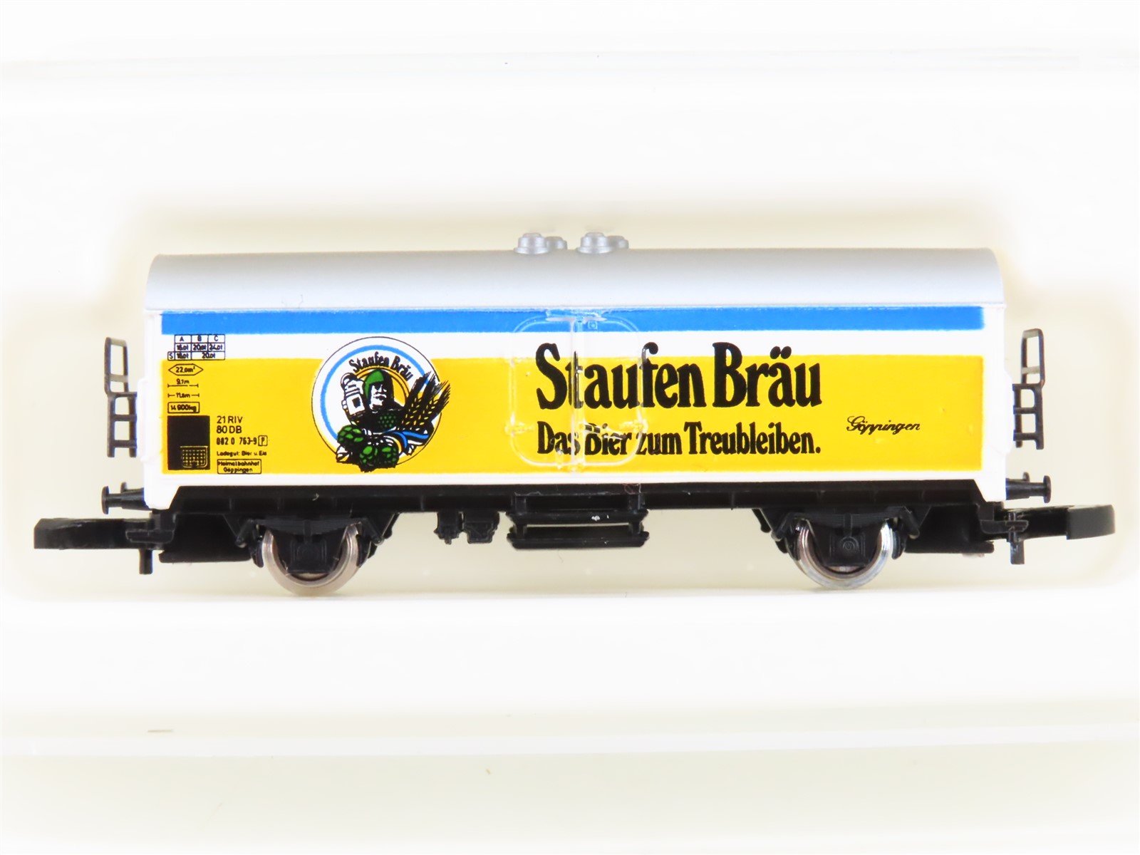 Z Scale Marklin Mini-Club 8647 Staufen Brau Beer Reefer