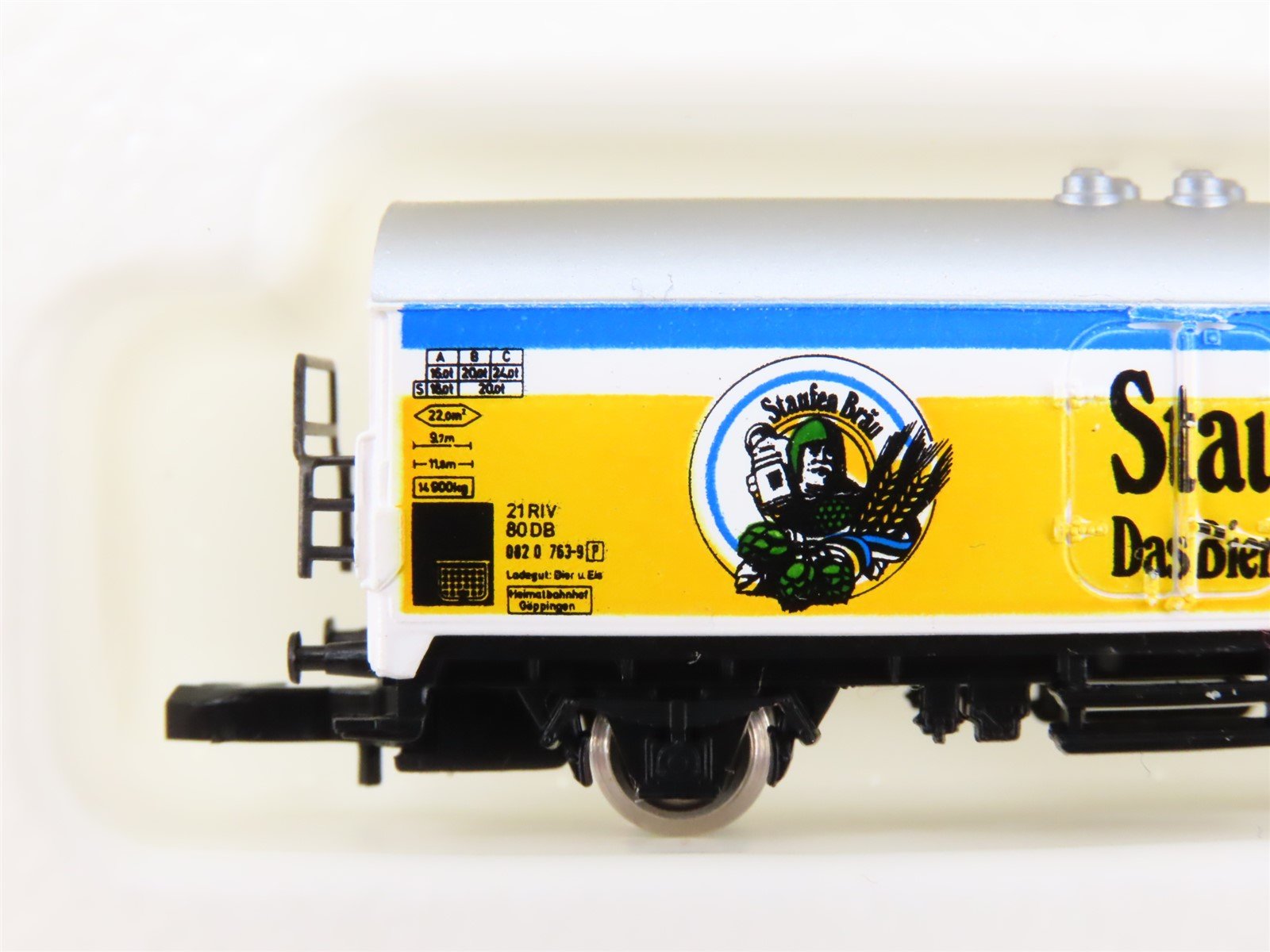 Z Scale Marklin Mini-Club 8647 Staufen Brau Beer Reefer