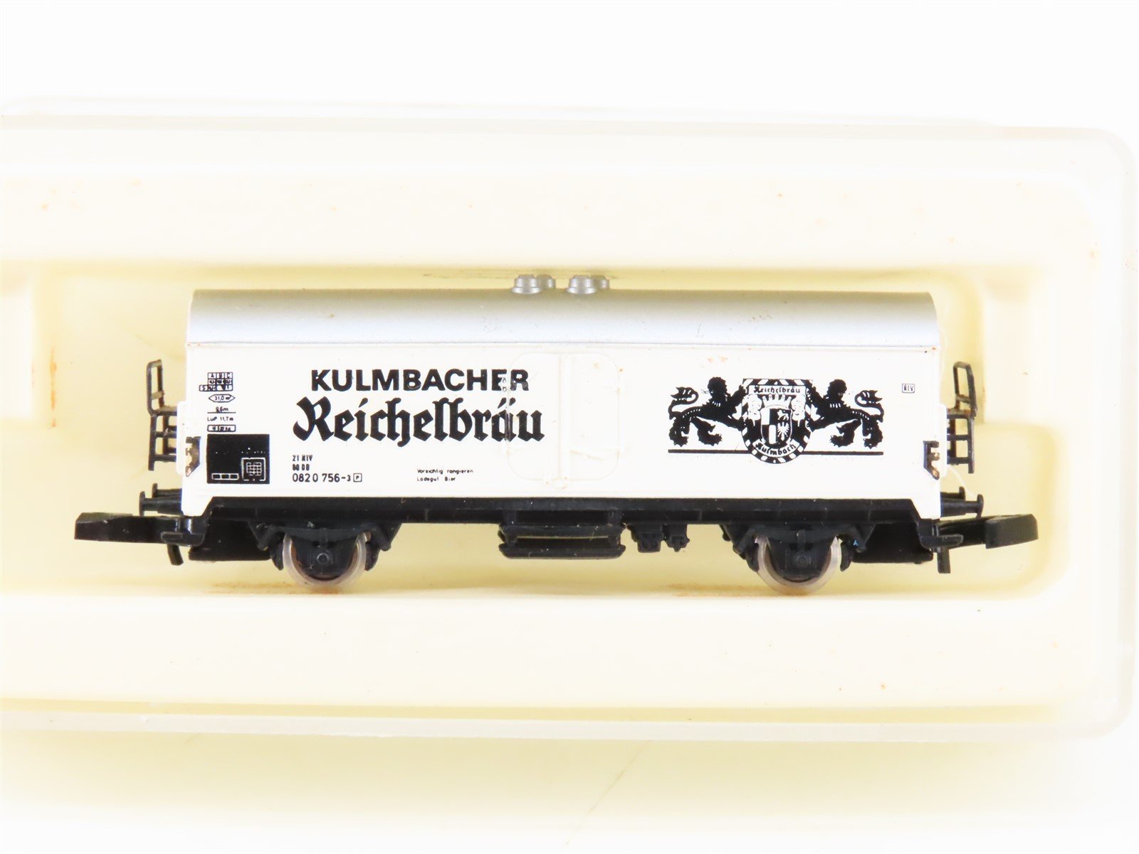 Z Scale Marklin Mini-Club 8604 Kulmbacher Reichelbrau Beer Reefer #0820 756-3
