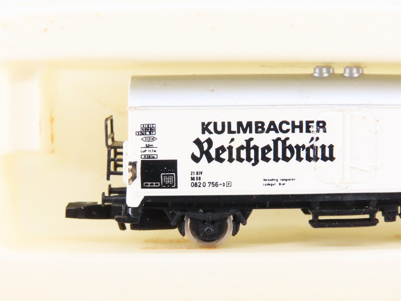 Z Scale Marklin Mini-Club 8604 Kulmbacher Reichelbrau Beer Reefer #0820 756-3