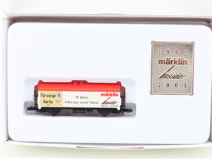 Z Scale Marklin Insider 1993-2003 Fursorge Berlin Covered Wagon