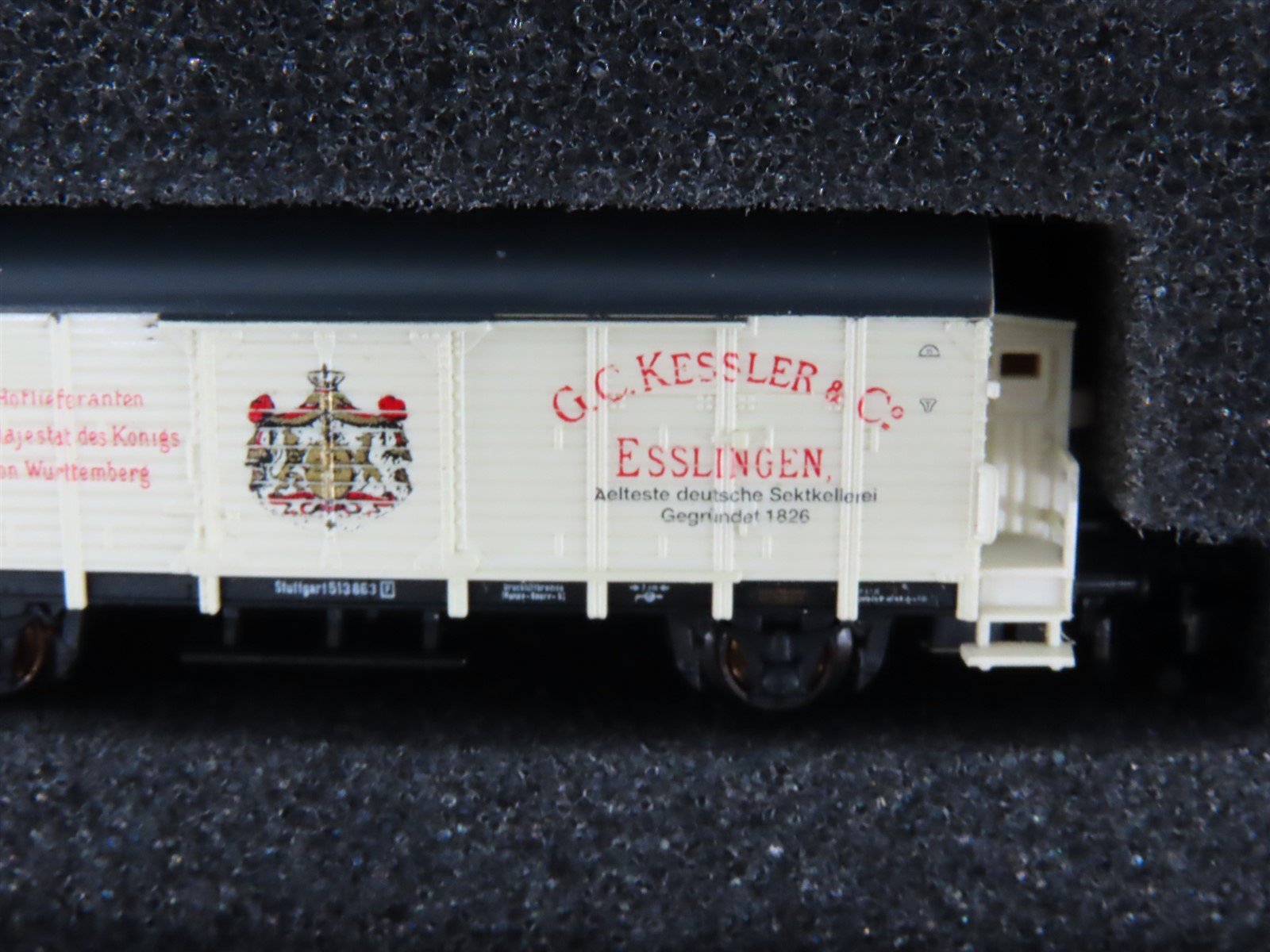 Z Scale Marklin Mini-Club 2002 Museumwagen G.C. Kessler Box Car w/ Truck