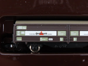Z Scale Marklin Mini-Club 82152 DB German Sliding Wall Box Car 2-Pack