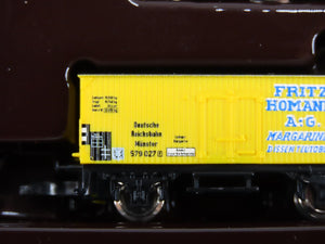 Z Scale Marklin Mini-Club 82507 Fritz Homann 3-Car Freight Set