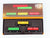 Z Scale Marklin Mini-Club 82368 SBB-CFF Flat Cars w/ Containers 3-Pack