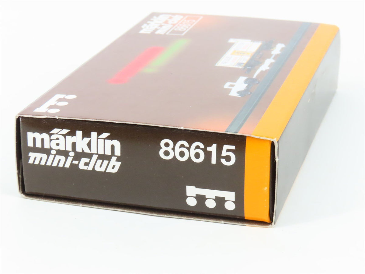 Z Scale Marklin Mini-Club 86615 Brauerei Ganter Beer Reefer w/ Truck &amp; Trailer