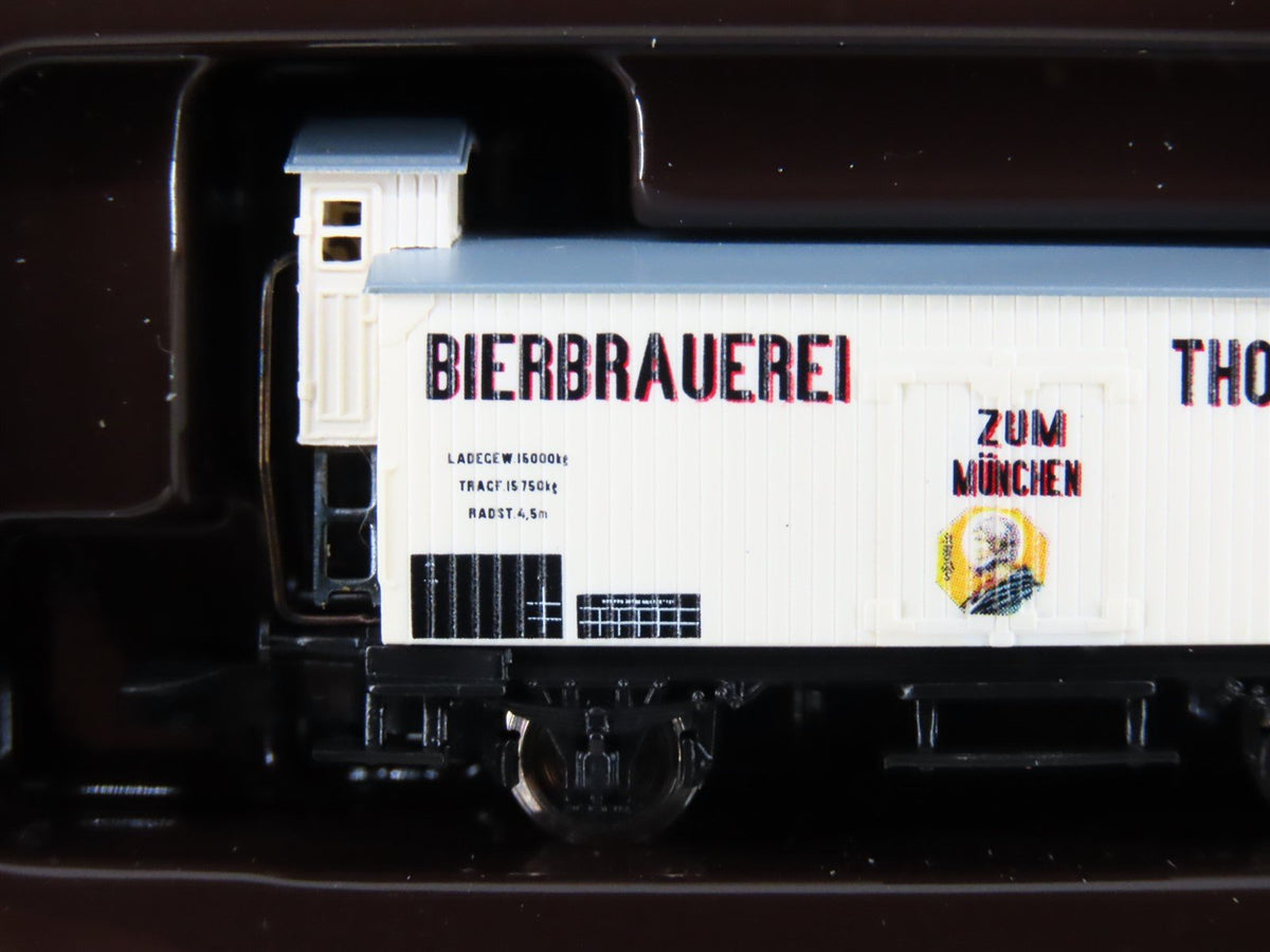 Z Marklin Mini-Club 82511 Royal Bavarian Thomasbrau 3-Pc. Beer Transport Set