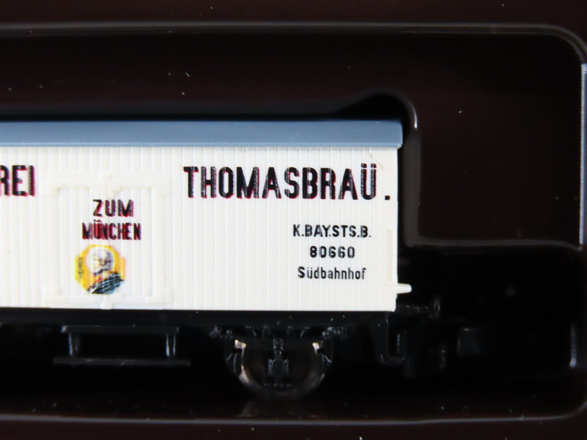 Z Marklin Mini-Club 82511 Royal Bavarian Thomasbrau 3-Pc. Beer Transport Set