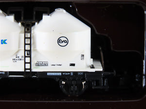Z Scale Marklin Mini-Club 82502 DB German Karsdorfer Zement Flat Car 4-Pack